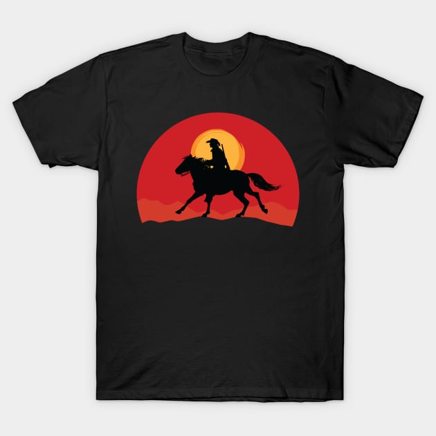 Read Dead • Arthur Morgan • Silhouette T-Shirt by FalconArt